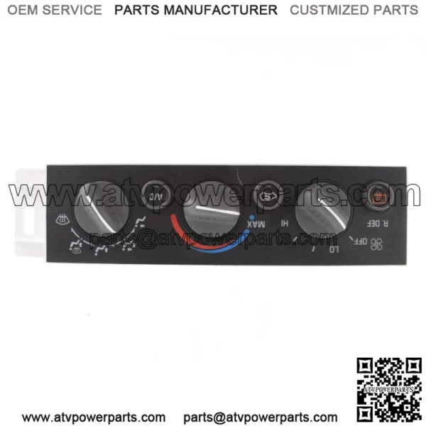Heater AC Control Unit Temperature Climate Switch For 1998-2000 GMC Yukon 599006 - Image 3