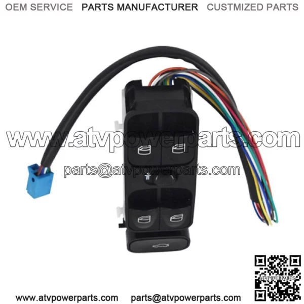 Front Left Power Master Window Switch For 2003-2009 Mercedes W203 C-CLASS C320 - Image 4