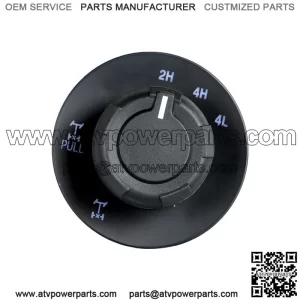 AL3Z14B166BA 4x4 Control E-Locker Override Switch Knob For 2009-2013 Ford F-150
