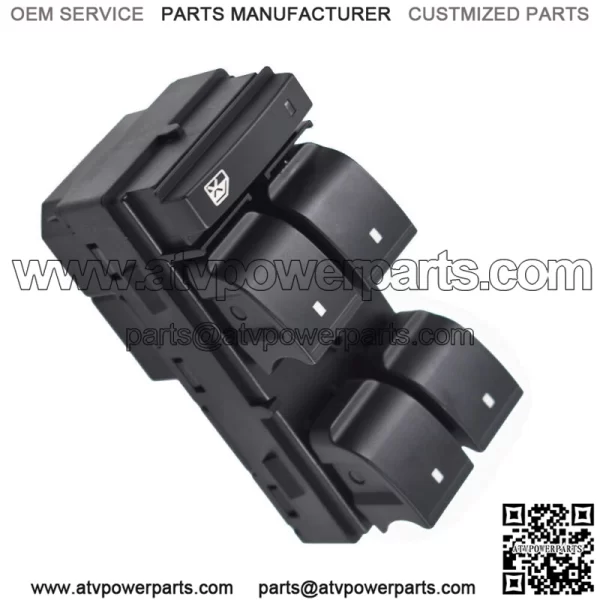 Front Left Power Window Switch Fit For GMC 2007-2013 Sierra 1500 2500 HD 3500 HD - Image 2