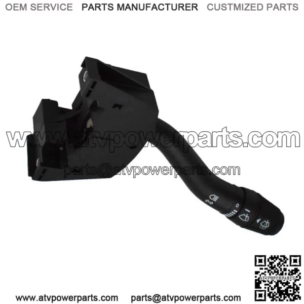 Black Turn Signal Windshield Wiper High/Low Lever Switch For 1999-2003 Ford F150