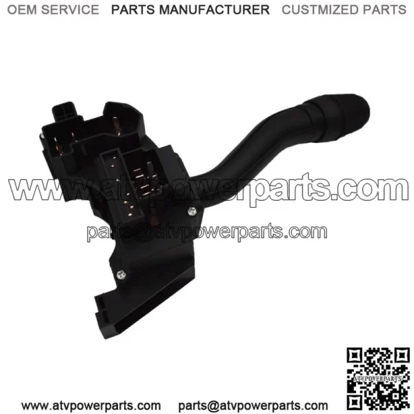 Black Turn Signal Windshield Wiper High/Low Lever Switch For 1999-2003 Ford F150 - Image 4