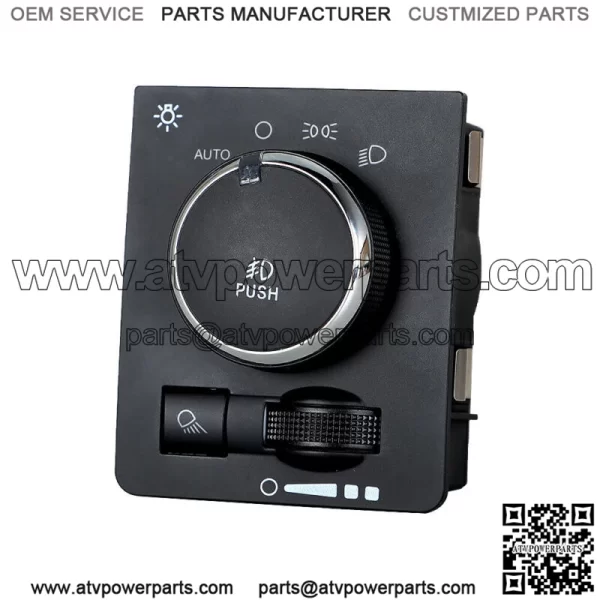 HeadLight Lamp Fog Lamp Switch For 2013-2021 2014 Ram 1500 2500 3500 4500 5500