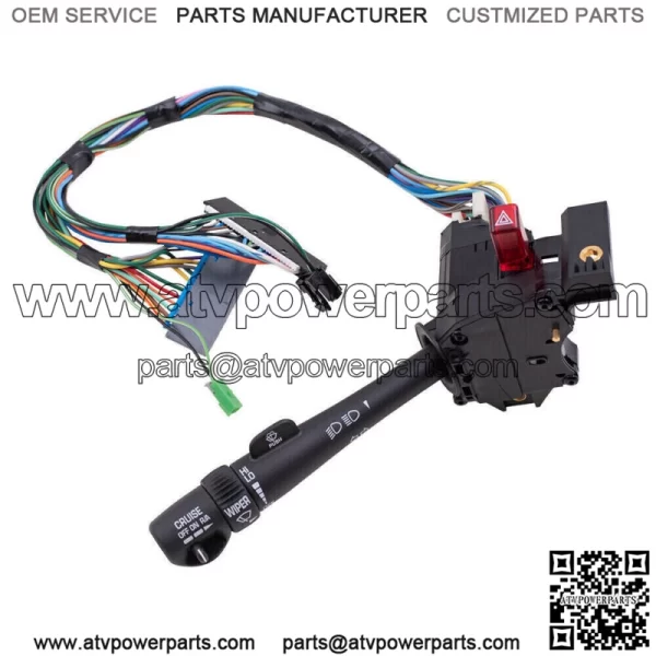 Turn Signal Cruise Switch For 1999-2002 Cadillac Escalade Chevy Avalanche GMC - Image 2