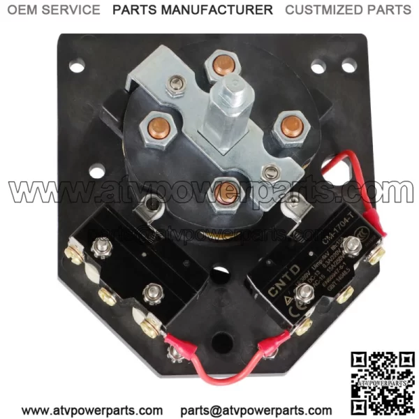 For E-Z-GO TXT 1994 - Up Golf Carts Forward and Reverse Switch Assembly Black - Image 2