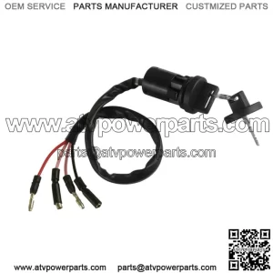 Ignition Key Switch for Honda 300 TRX300FW Fourtrax 4x4 1990-2000 Atv New