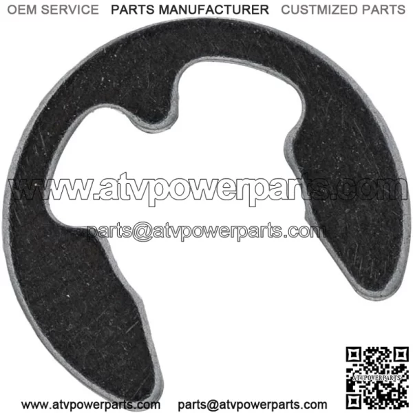 Polaris Ranger E-Clip, 6 mm,  OEM Part 7710466, Qty 1