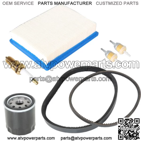 Fits For Club Car DS Maintenance /Tune Up Kit w/Drive Belt Starter Belt 97-04