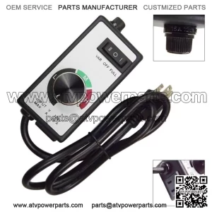 For Router Fan Variable Speed Controller Electric Motor Rheostat AC 120V Newest