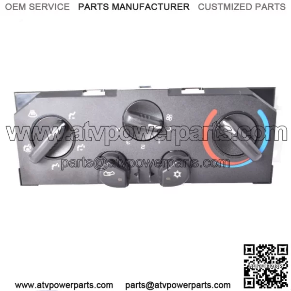 Temperature Heater/AC Dash Control Panel For 04-12 Chevrolet Colorado GMC Canyon - Image 2