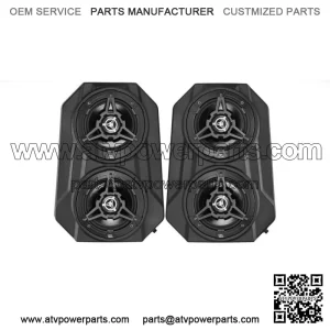 Bluetooth 6.5" 4 Speaker Overhead Stereo UTV Golf Cart Audio Sound Bar System (Fits: Yamaha Rhino 660)