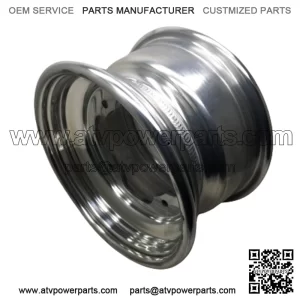 10" Front Wheel 4x156 Hole Size Model: 156P(Mirror Polished)