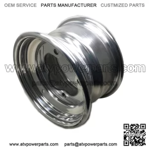 10" Front Wheel 4x144 Hole Size Model: 144P(Mirror Polished)