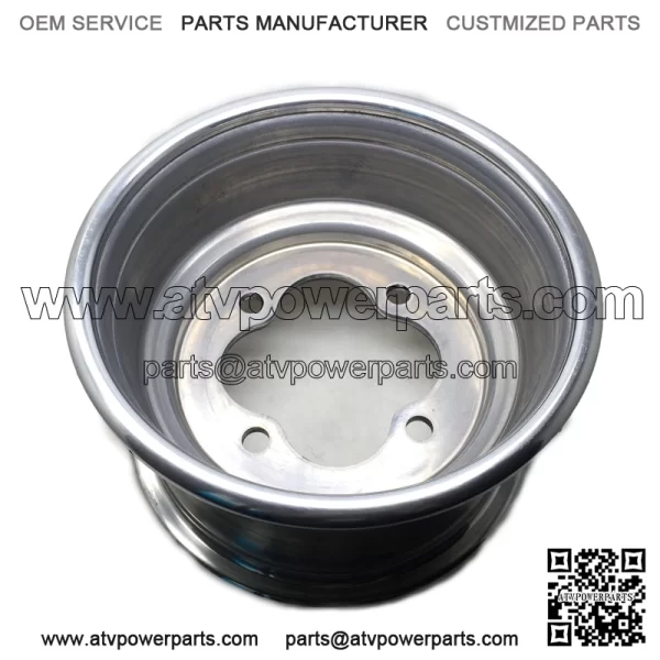 10" Front Wheel 4x144 Hole Size Model: 144P(Mirror Polished) - Image 4