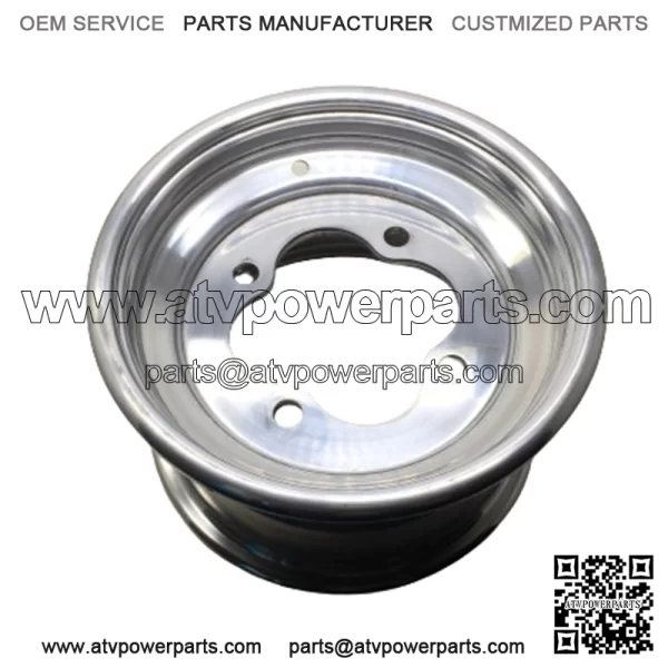 10" Front Wheel 4x144 Hole Size Model: 144P(Mirror Polished) - Image 5