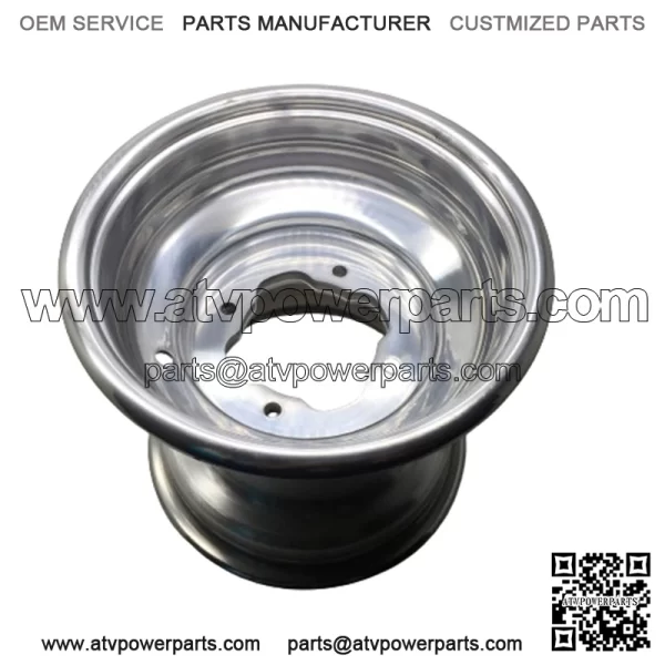 9" Rear Wheel 4x115 Hole Size Model: 115P(Mirror Polished) - Image 5