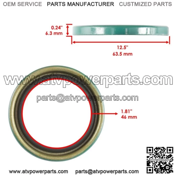 Rear Hub Repair Kit For Polaris Scrambler 500 2005-2012 - Image 3