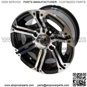Rims SX alloy AR212 12x7 offset 4+3 PCD 4/115 Arctic cat
