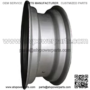 Polaris 1523451-067 Black Front Wheel Rim 12x6 Ranger Sportsman EV 500 570 700