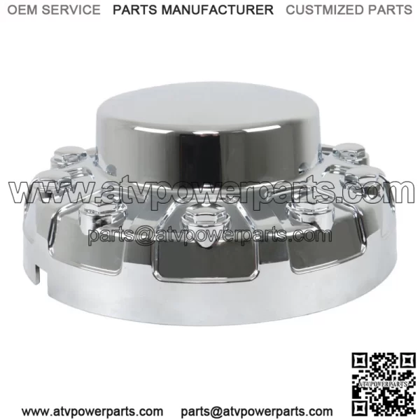 2*Rear Wheel Center Hub Caps For 2019 2020 2021 Dodge Ram 4500 5000 Chrome - Image 3