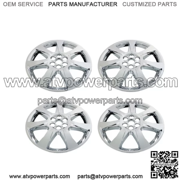 4X Chrome 20" Hubcaps For Cadillac SRX 2010-2013 Wheel Cover Hub Caps Rim Cover