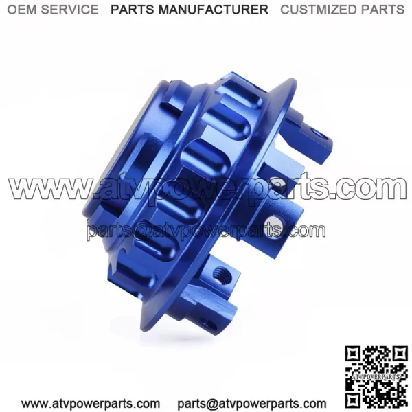 Mercedes-Benz wheel center cover #blue - Image 2