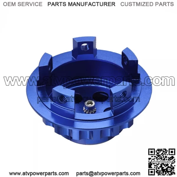 Mercedes-Benz wheel center cover #blue - Image 3