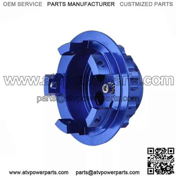 Mercedes-Benz wheel center cover #blue - Image 4
