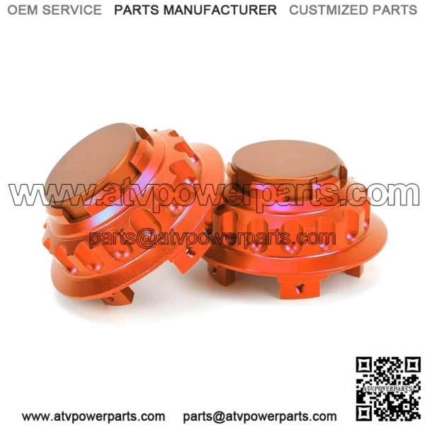 Mercedes-Benz wheel center cover #orange - Image 4