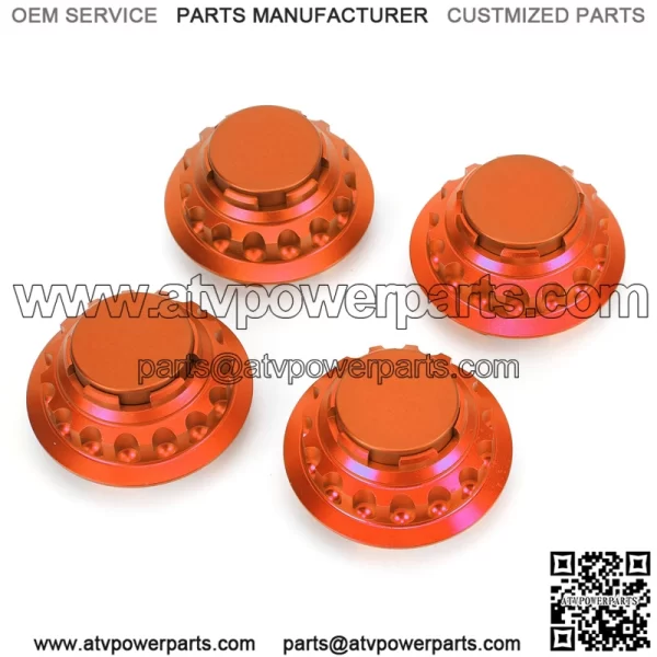 BMW Honda wheel center cover #orange - Image 3