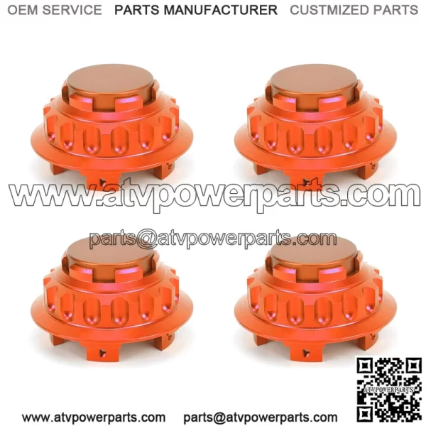 BMW Honda wheel center cover #orange - Image 4
