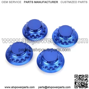 Porsche wheel center cover #blue