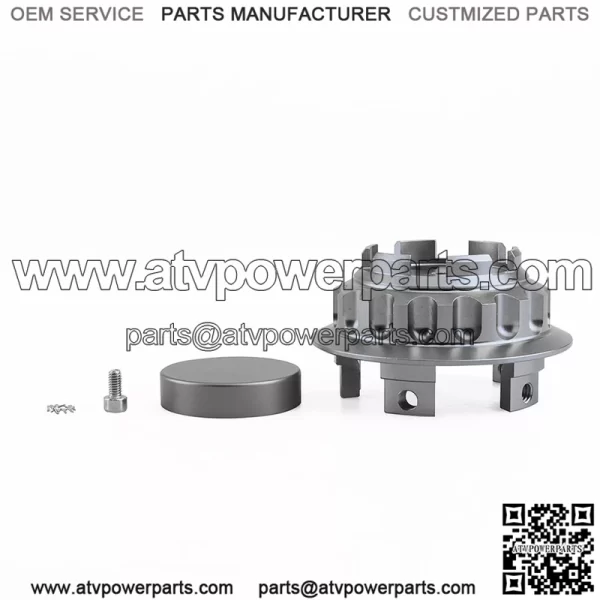 Porsche wheel center cover #titanium - Image 2