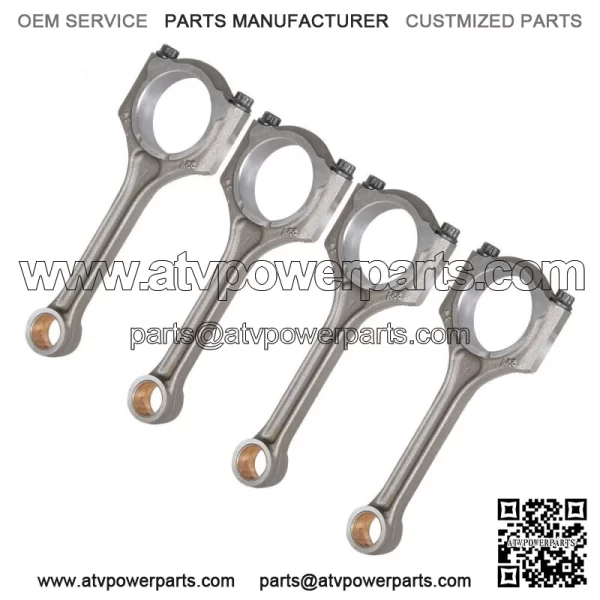 23510-2E001 Connecting Rod Fit For 2014-2018 Hyundai 2012-2019 Kia 2.0L 4PCS - Image 2