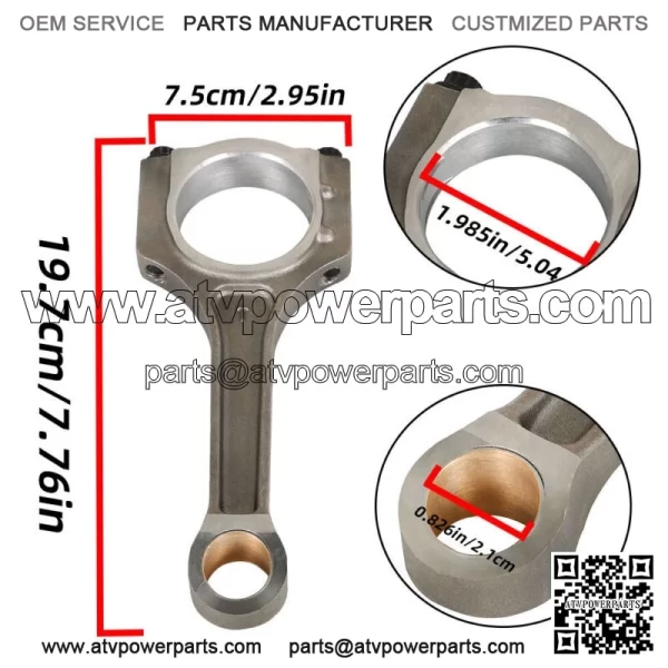 Fit for 2012-2016 Hyundai Sonata Genesis Coupe Kia Optima 2.0L Connecting Rod - Image 2