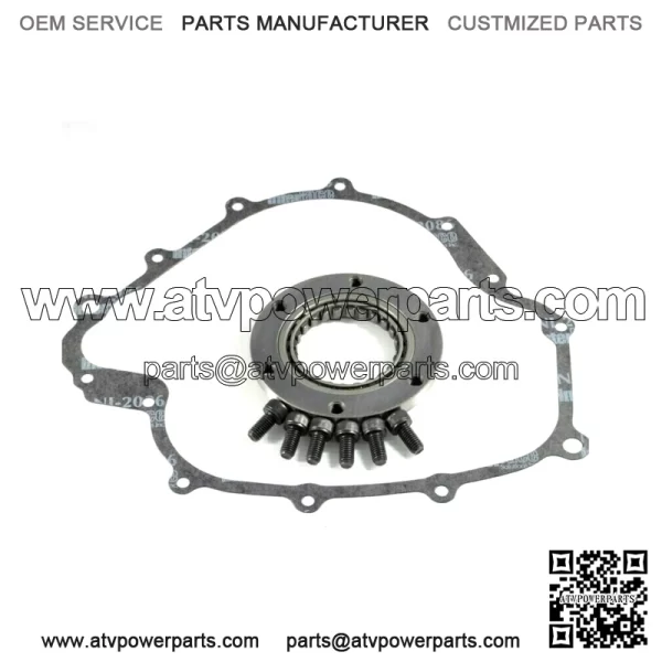 "NEW" Yamaha Grizzly 660 03~08 Rhino 660 04~07 One Way Starter Clutch & gasket (Fits: Yamaha Rhino 660)