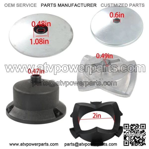 General Transmission RS800 Driven Pulley Kit GT79253 For Husqvarna 587086701 - Image 2