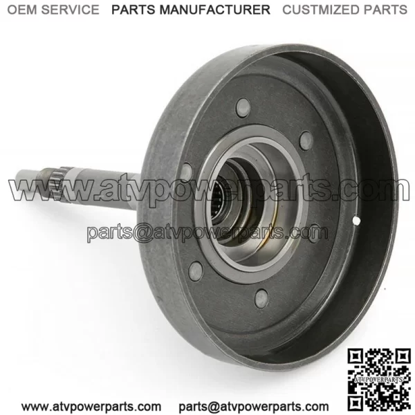 For HiSUN HS 400 ATV UTV Wet Clutch Shoe Drum Housing Primary Sheave Belt Gasket - Image 2