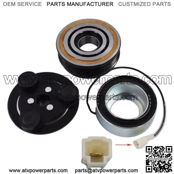 For Mazda 3 Mazda 5 2004-2009 2.0L/2.3L A/C Compressor Clutch Kit Plate Coil - Image 2