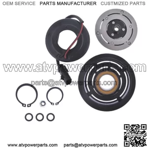 For 1994 1995 1997-2001 Dodge Ram 1500 5.9L AC Compressor Clutch Kit Pulley Coil