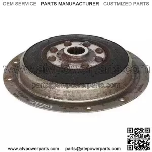 Used Engine Gearcase Dampener Coupler w/ Hub fits John Deere 9650 9660 AH168456
