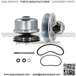Primary Drive & Secondary Driven Clutch w/Belts Compatible with Yamaha Golf Cart G29 YDRA Drive 2007-2016, YTF Adventure Sports drive 2007-2008, Drive2 DR2A CAM 2017-up, JW8-G6201 JW8-G6202