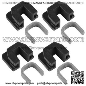 4x Primary Clutch Slider With Spacer For Yamaha Grizzly YFM600 1998-2002 (For: 2006 Yamaha Rhino 660)