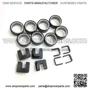 Primary Clutch Roller Weights Sliders and Spacers For Yamaha RHINO 660 2004-2007 (Fits: Yamaha Rhino 660)