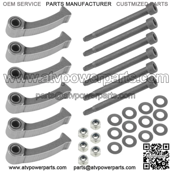 6X Clutch Weights For CAN AM 420248681 - Image 3