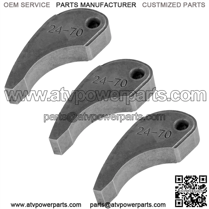 3 Clutch Variator Weights for Polaris CVT 5633136