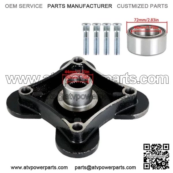 Wheel Hub Kit for Polaris 2014-2017 RZR XP 1000 / RZR XP 4 1000 Front & Rear - Image 4