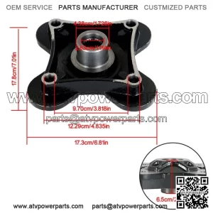 Front or Rear Wheel Hub for Polaris RZR XP 1000 EPS 2014 2015 2016 2017