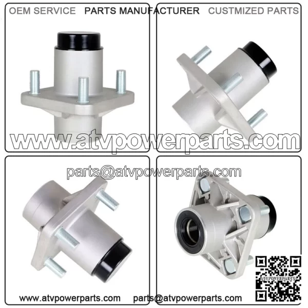 Front Hub Assembly Wheel Hub For EZGO TXT/ Medalist G/E Golf Cart 1976-2001.5 - Image 4