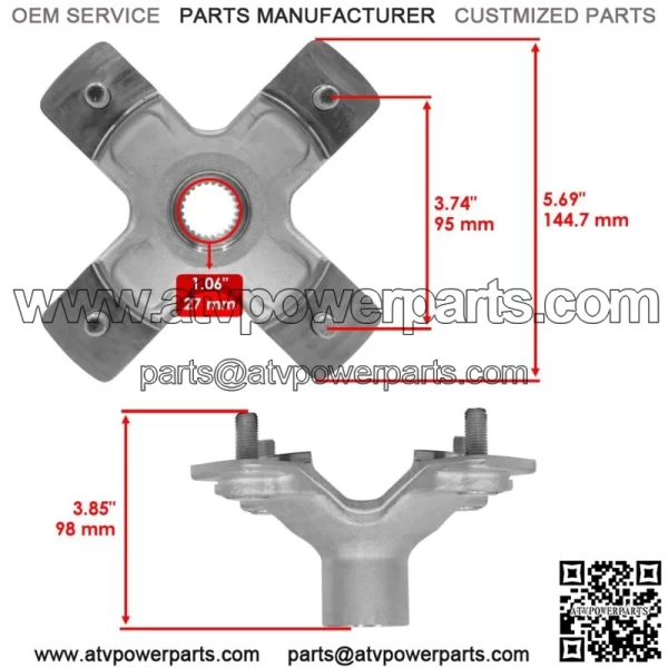 Rear Wheel Hub For Kawasaki KFX700 KSV700 2004-2009 - Image 2